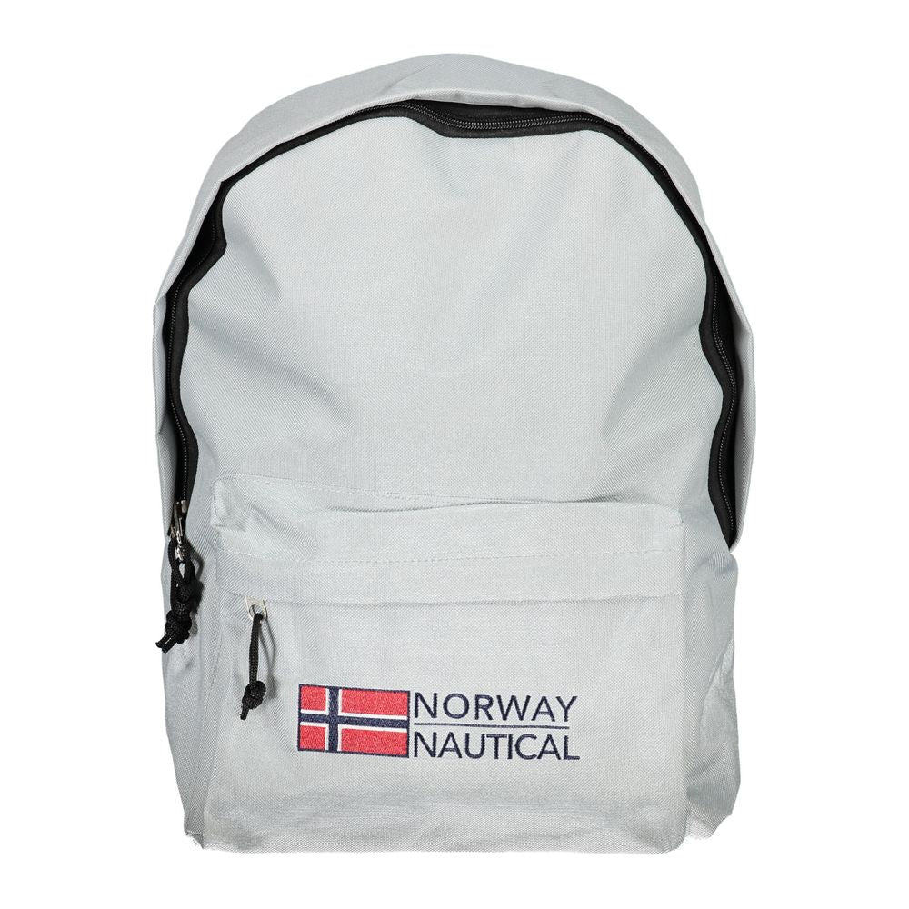 Norway 1963 Gray Polyester Men Backpack