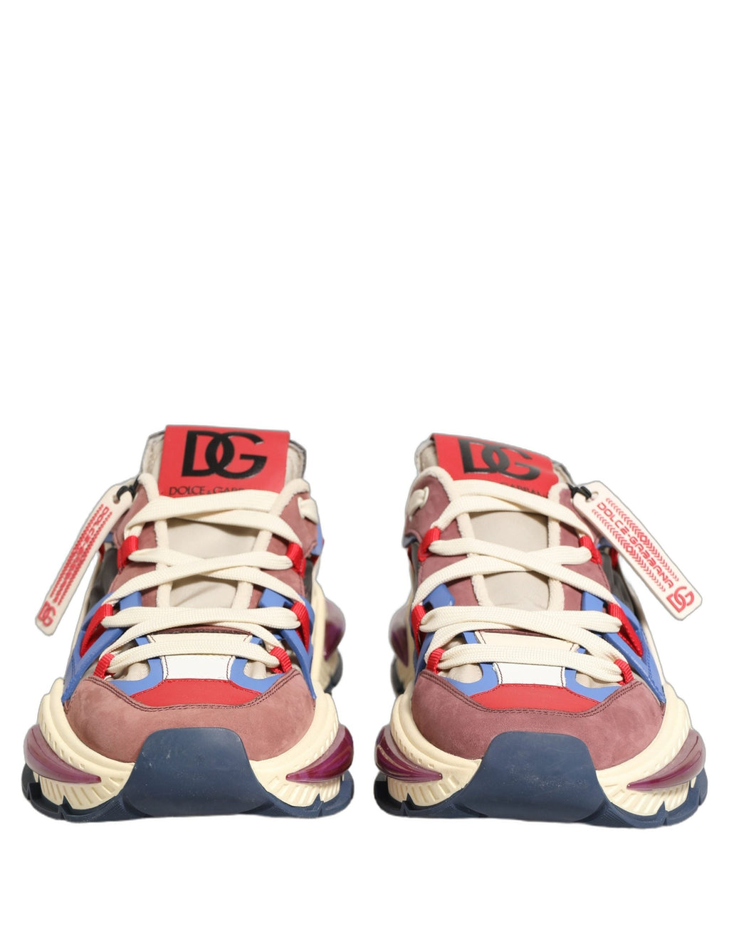Dolce & Gabbana Multicolor Low Top Airmaster Sneakers Shoes