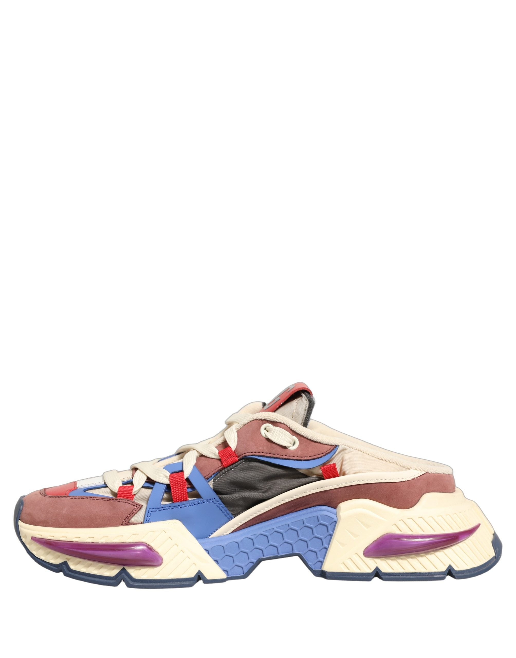 Dolce & Gabbana Multicolor Low Top Airmaster Sneakers Shoes