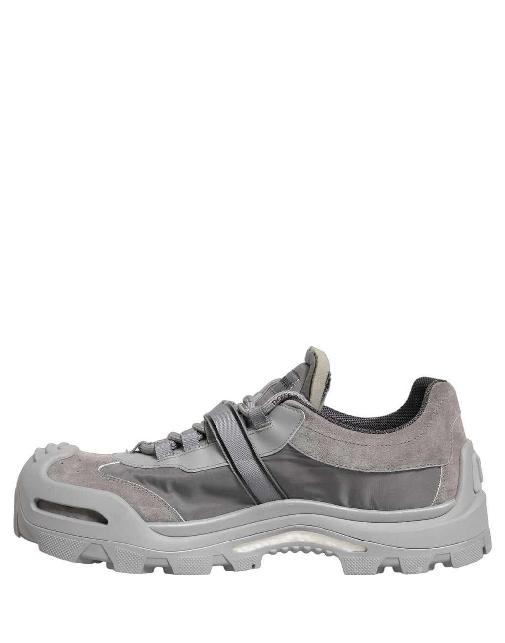 Dolce & Gabbana Gray Airmaster Panelled Low Top Men Sneakers Shoes