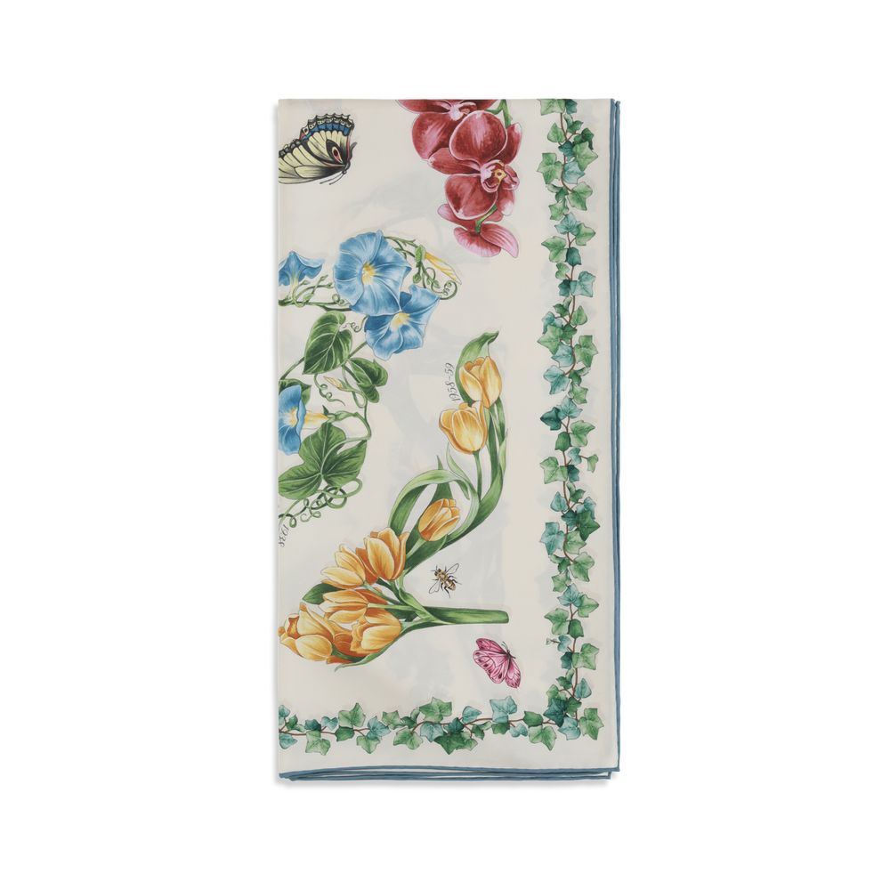 Ferragamo Multicolor Silk Scarf