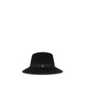 Valentino Garavani Black Cotton Fedora