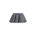 Miu Miu Gray Polyester Mini Skirt