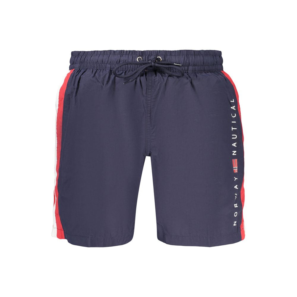 Norway 1963 Blue Polyamide Men's Swimwear