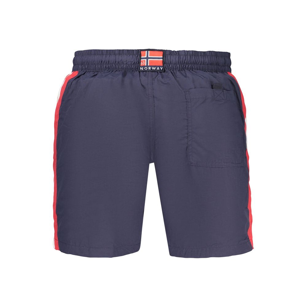 Norway 1963 Blue Polyamide Men's Swimwear