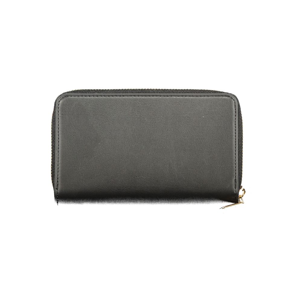 Mario Valentino Nero Polyurethane Women's Wallet Mario Valentino