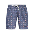 Norway 1963 Blue Polyester Men's Swim Shorts