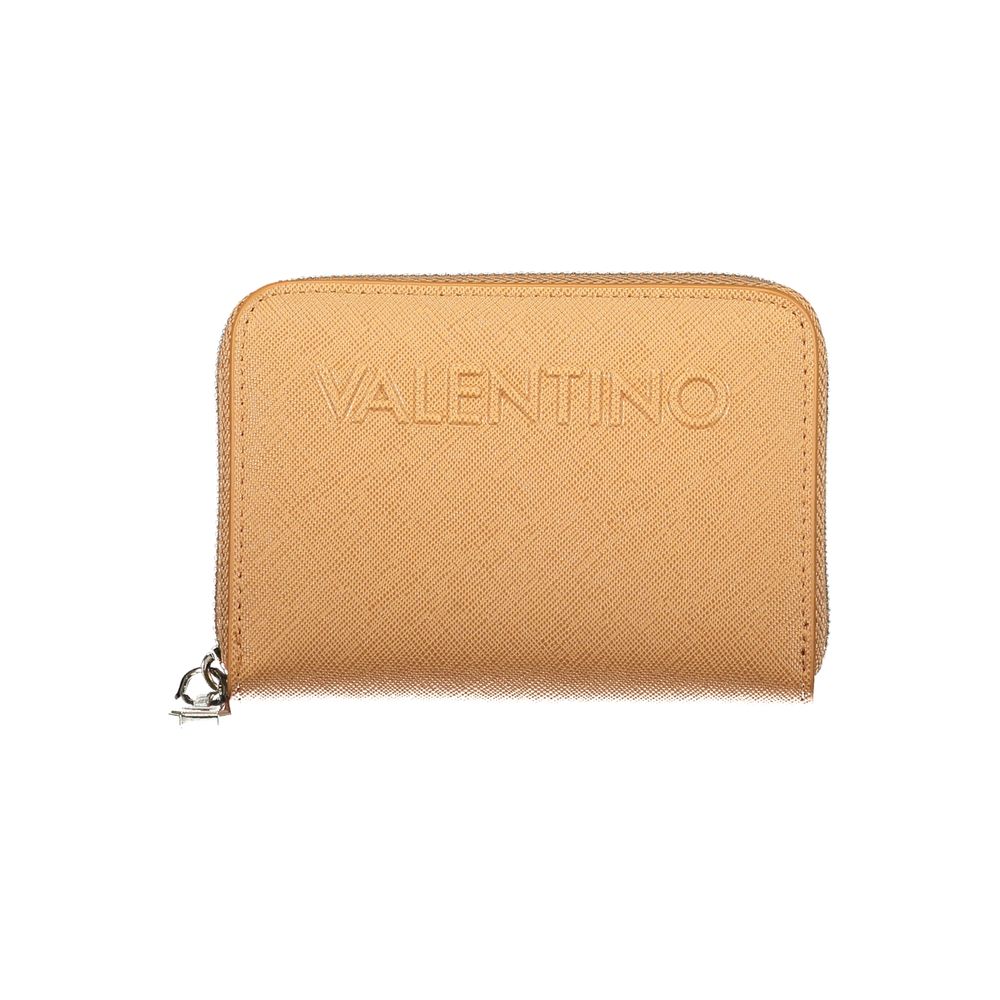 Mario Valentino Brown Polyurethane Women's Wallet