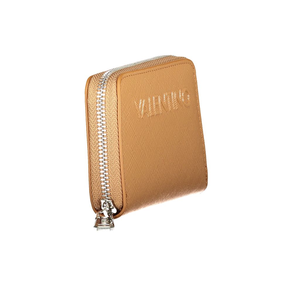 Mario Valentino Brown Polyurethane Women's Wallet