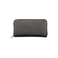 Mario Valentino Black Polyurethane Womens Wallet