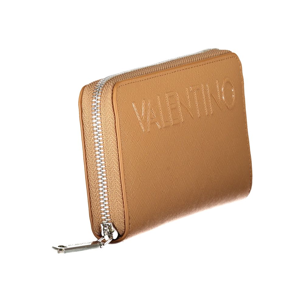 Mario Valentino Brown Polyurethane Women's Wallet Mario Valentino