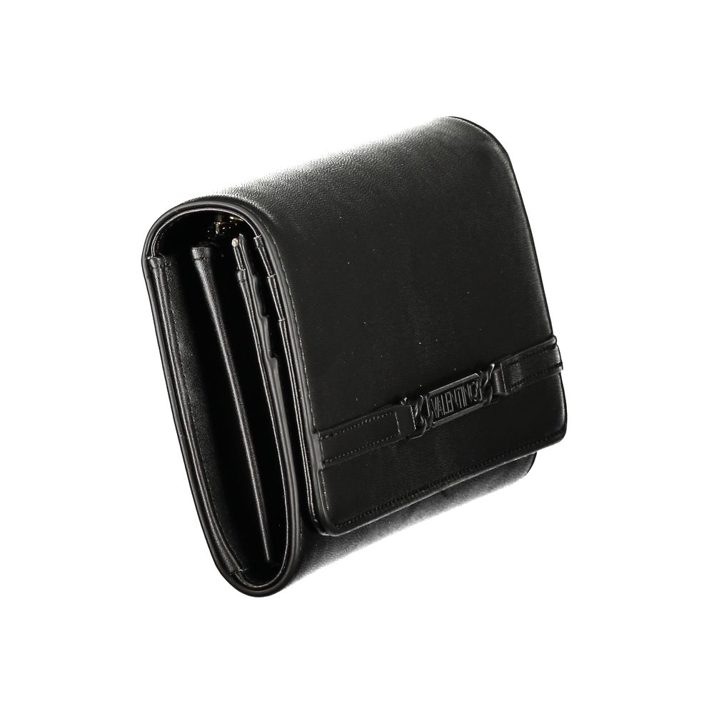 Mario Valentino Nero Polyurethane Women's Wallet