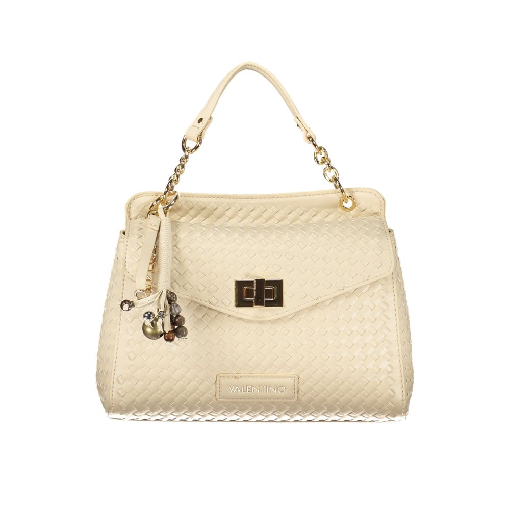 Mario Valentino Beige Polyurethane Women's Bag