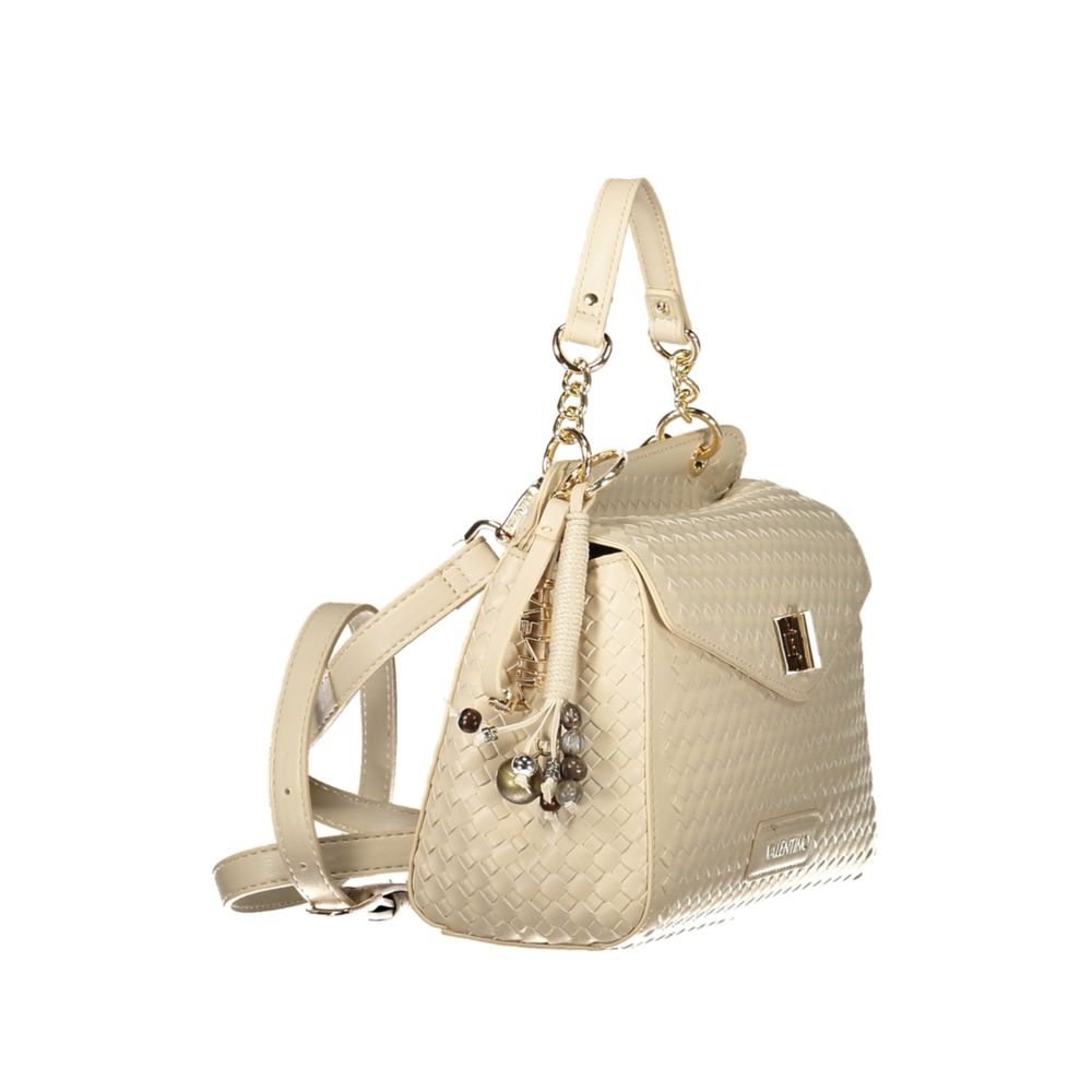 Mario Valentino Beige Polyurethane Women's Bag