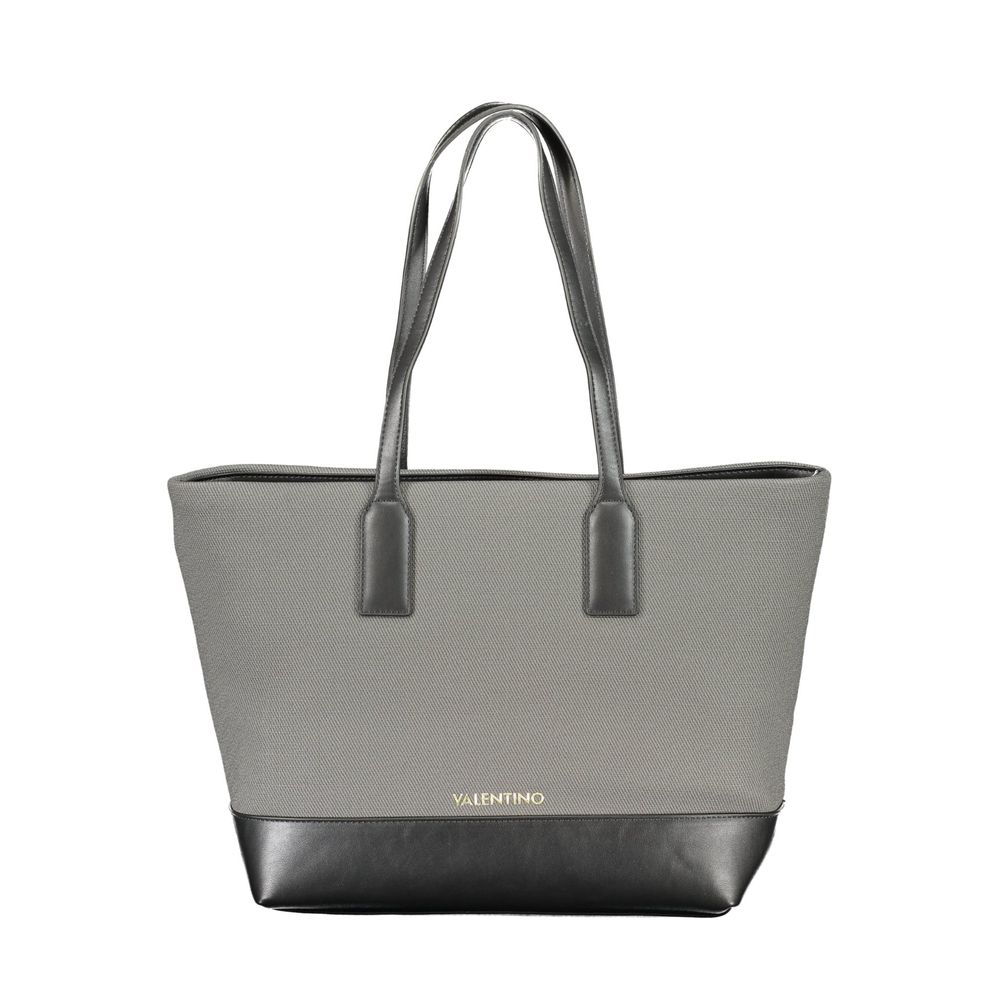 Mario Valentino Nero Poliuretano Women's Shoulder Bag