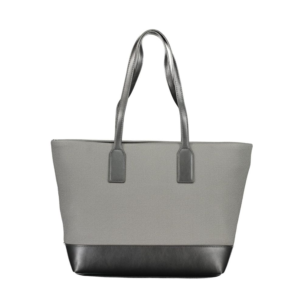 Mario Valentino Nero Poliuretano Women's Shoulder Bag