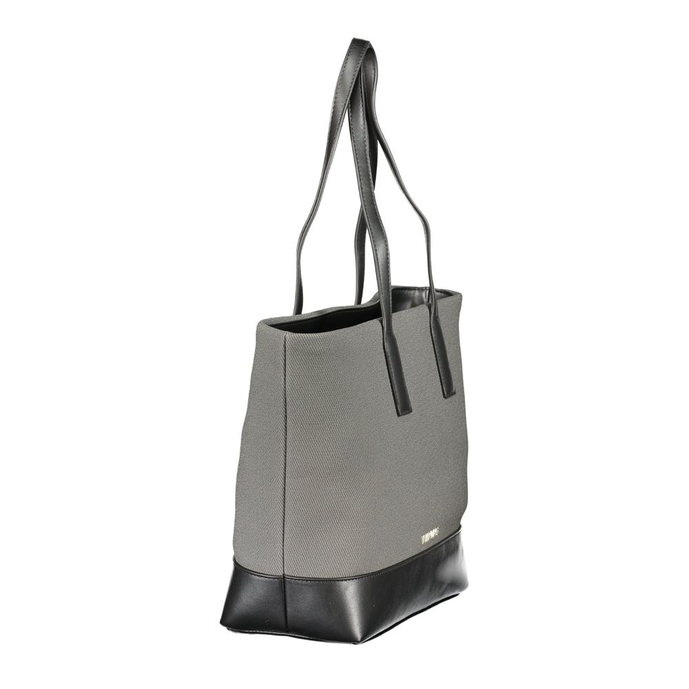 Mario Valentino Nero Poliuretano Women's Shoulder Bag