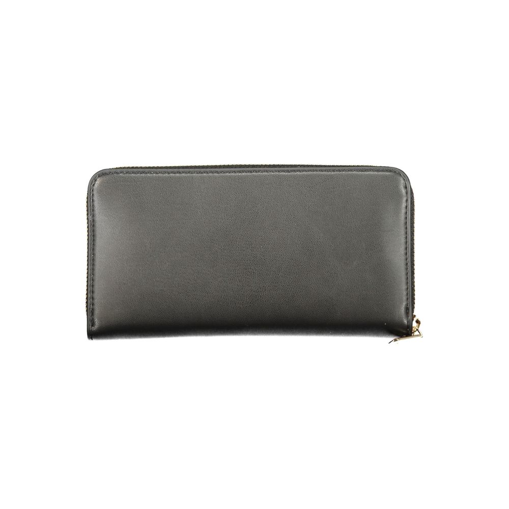 Mario Valentino Nero Polyurethane Women's Wallet