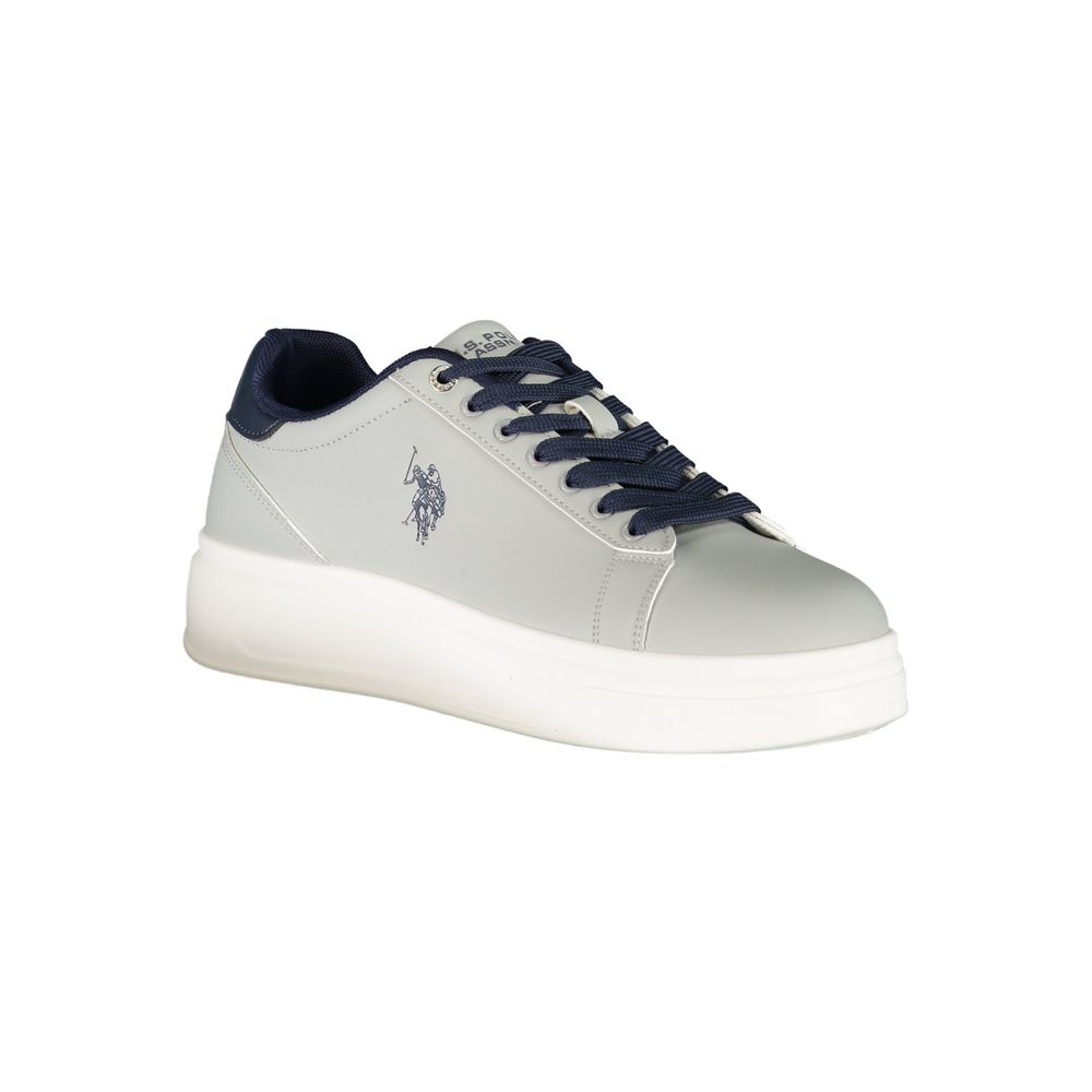 U.S. POLO ASSN. Gray Polyester Men's Sneaker