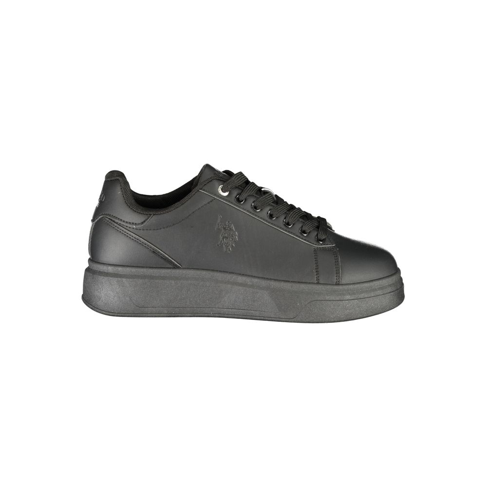 U.S. POLO ASSN. Black Polyester Men's Sneaker