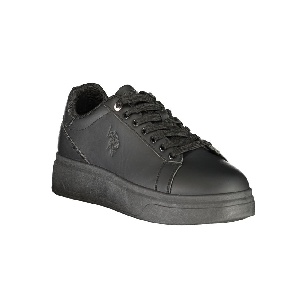 U.S. POLO ASSN. Black Polyester Men's Sneaker