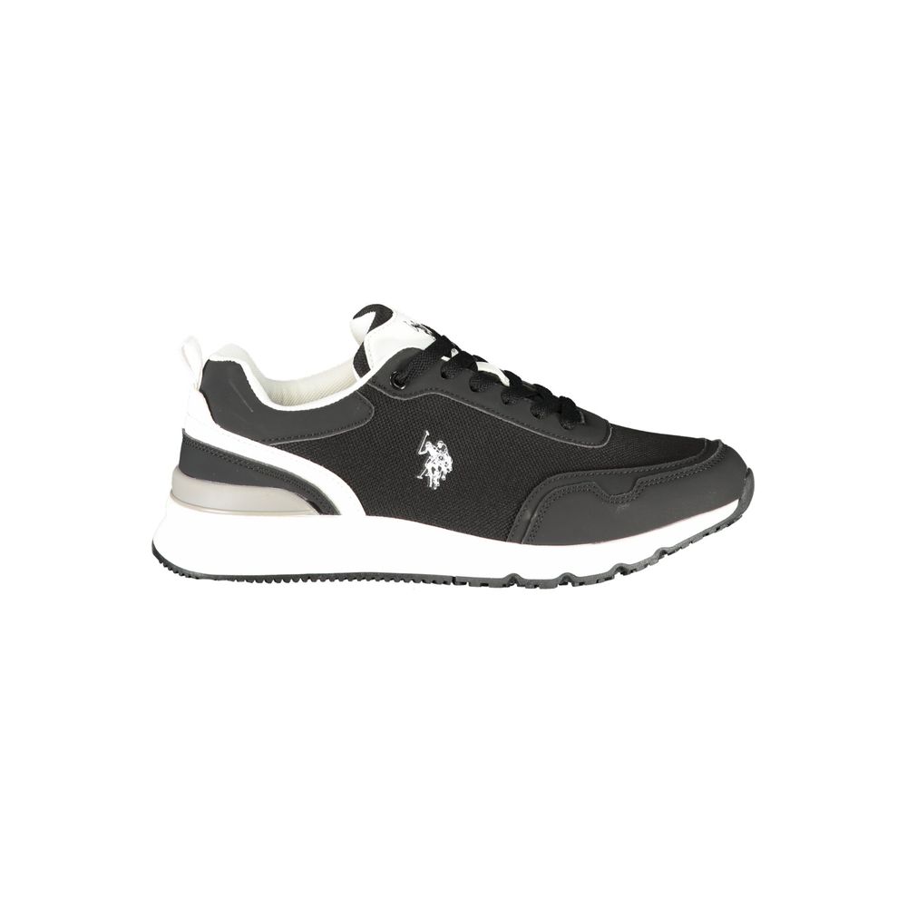 U.S. POLO ASSN. Black Polyester Men's Sneaker