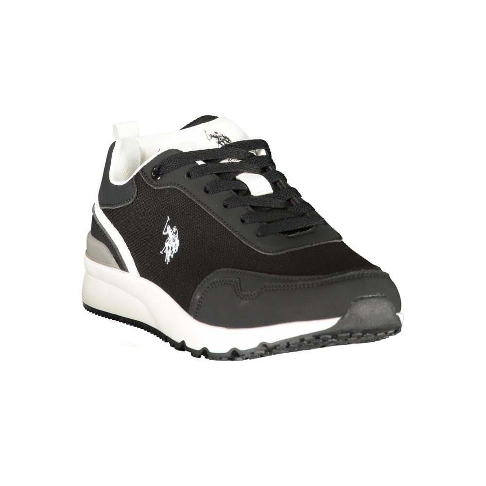 U.S. POLO ASSN. Black Polyester Men's Sneaker