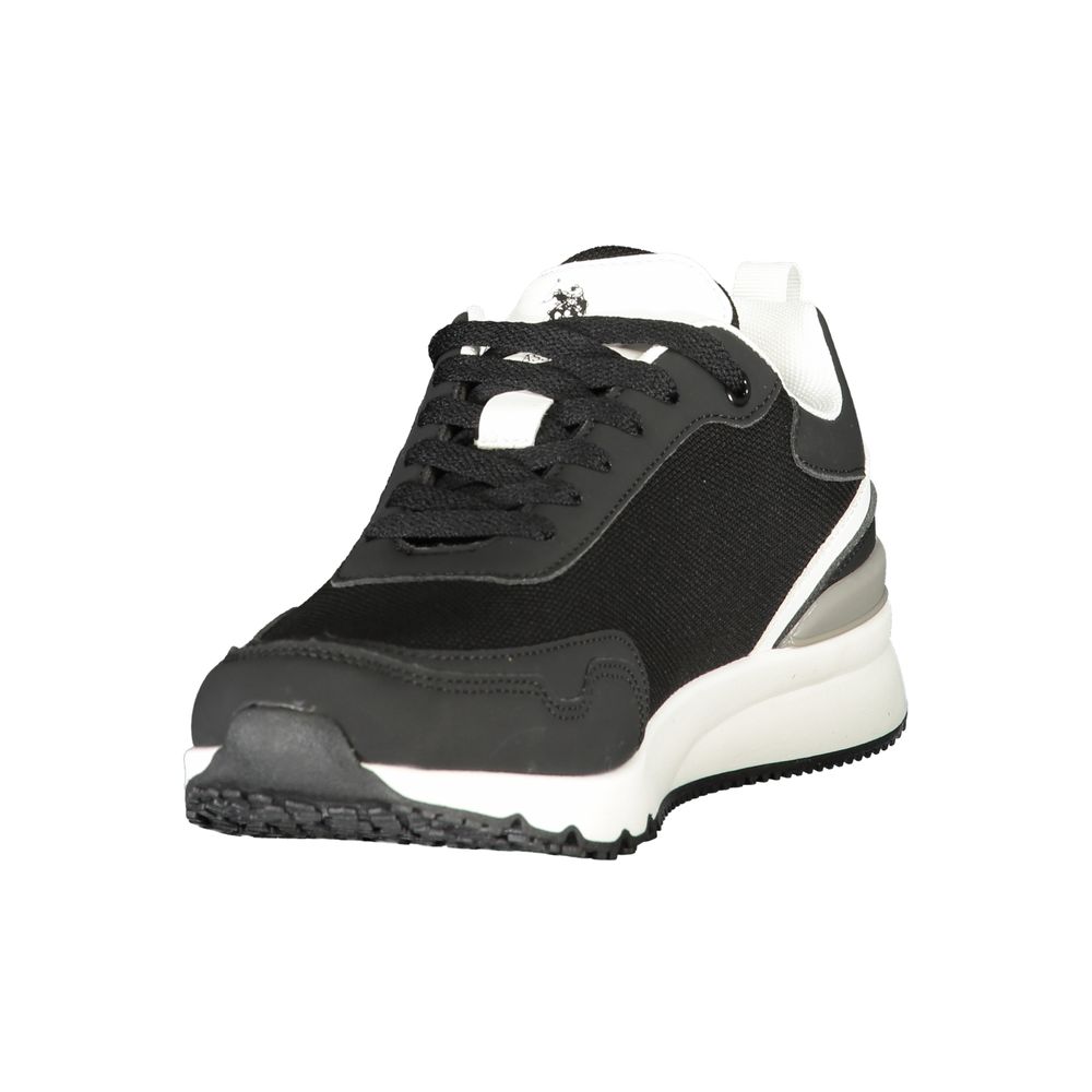 U.S. POLO ASSN. Black Polyester Men's Sneaker