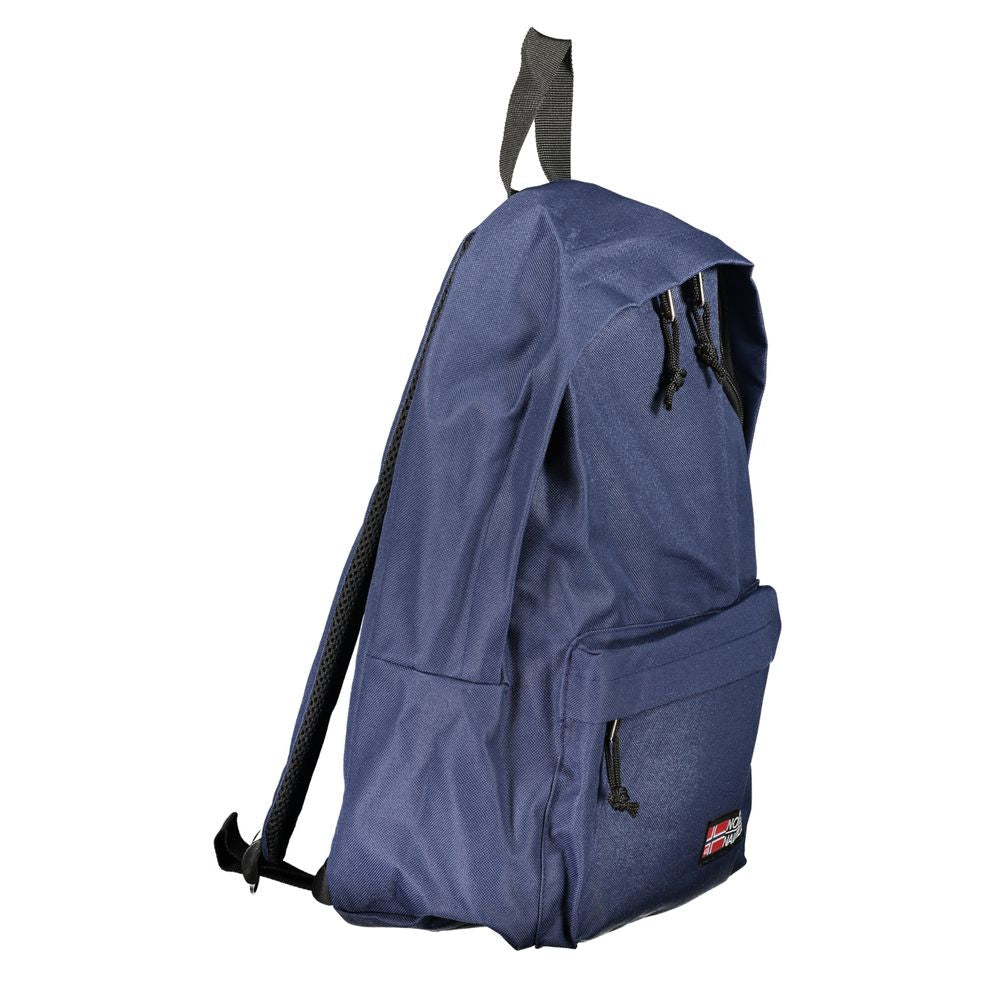 Norway 1963 Blue Polyester Men's Backpack