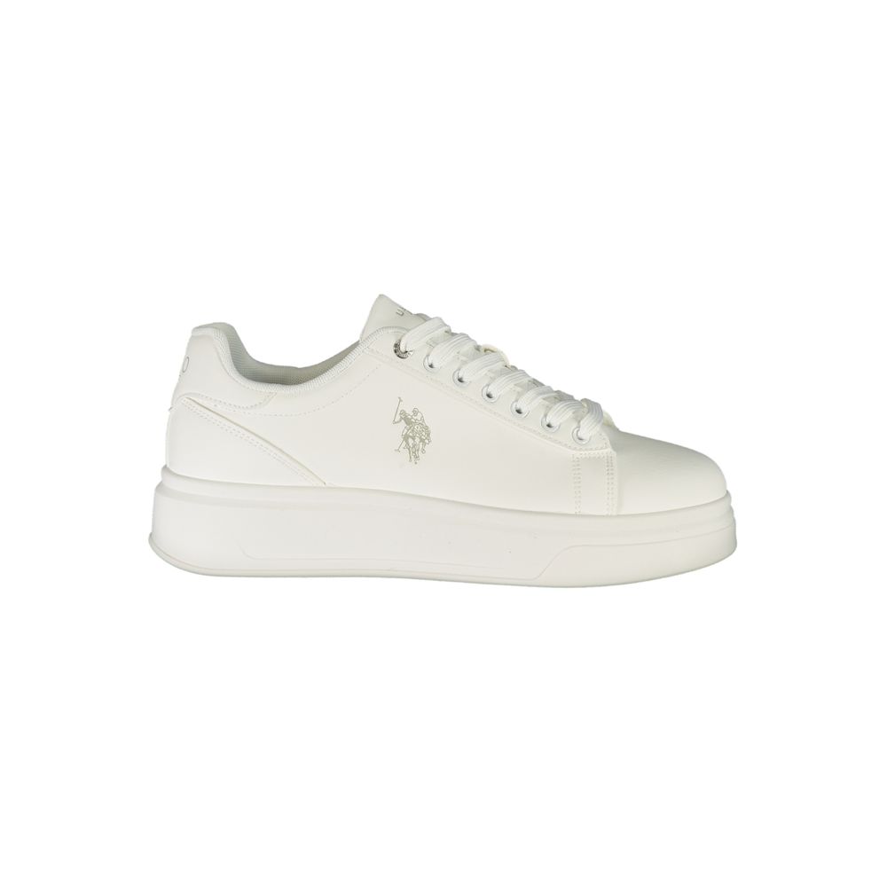 U.S. POLO ASSN. Bianco Polyurethane Uomo Sneaker