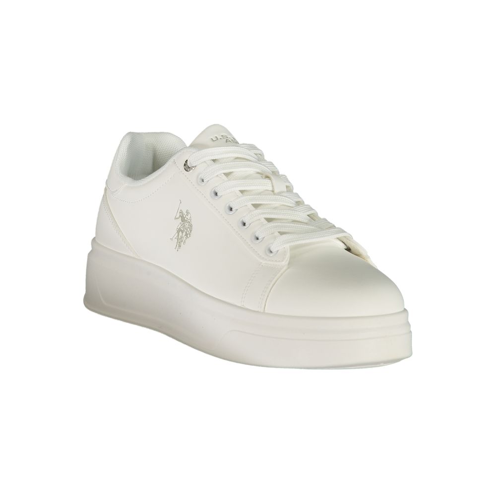 U.S. POLO ASSN. Bianco Polyurethane Uomo Sneaker