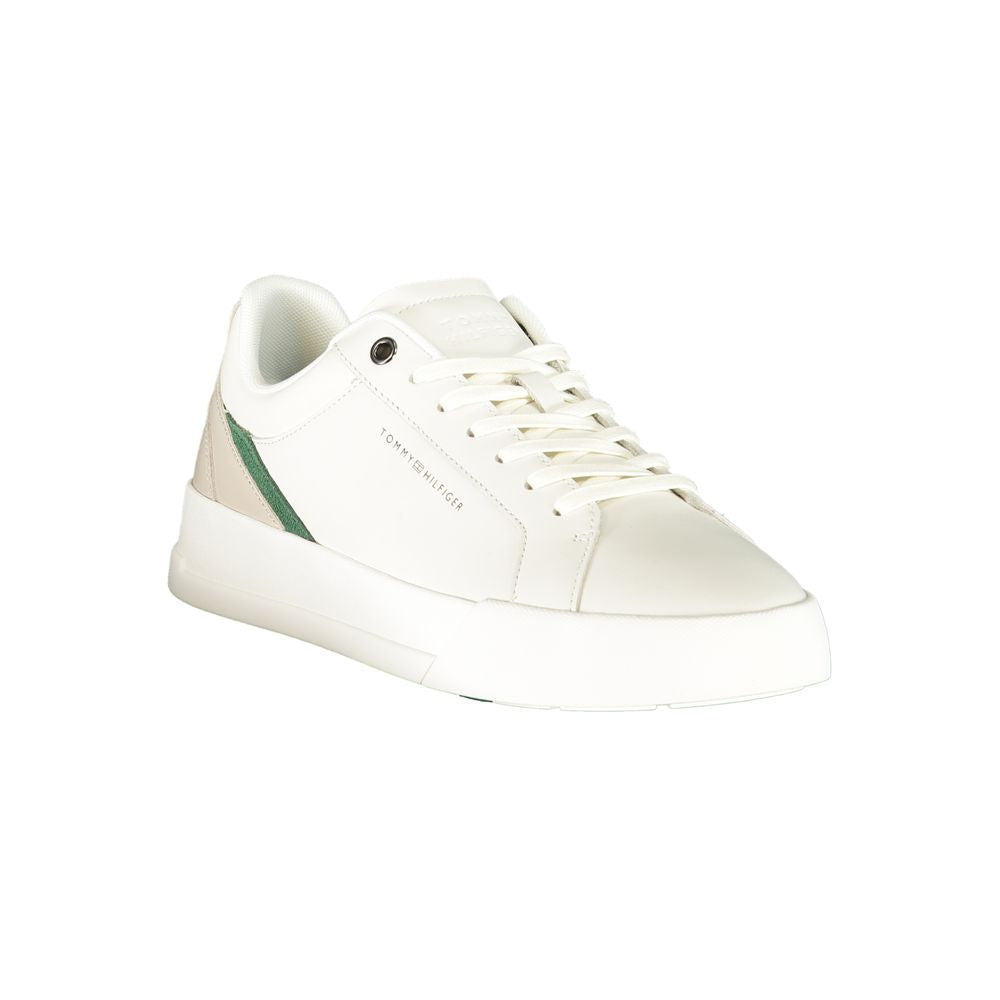 Tommy Hilfiger Bianco Polyurethane Uomo Sneaker