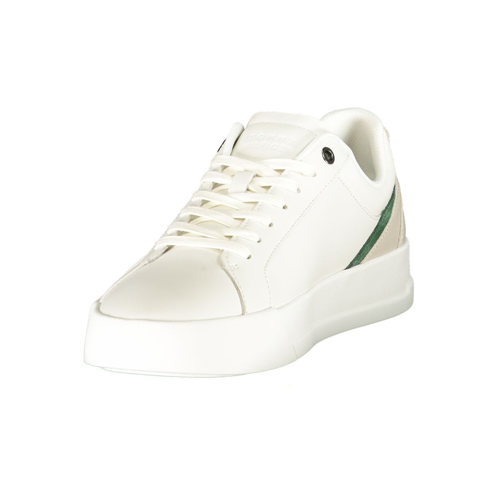 Tommy Hilfiger Bianco Polyurethane Uomo Sneaker