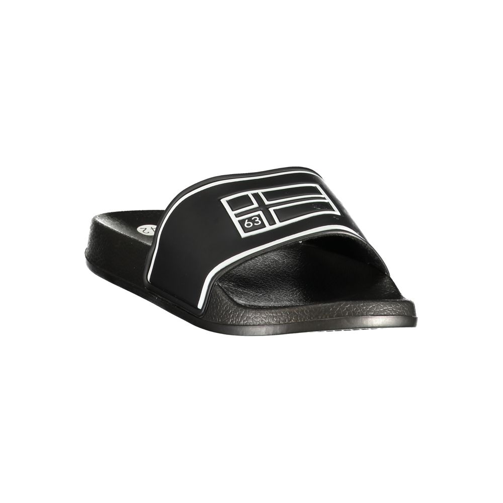 Norway 1963 Black Polyurethane Men's Slipper