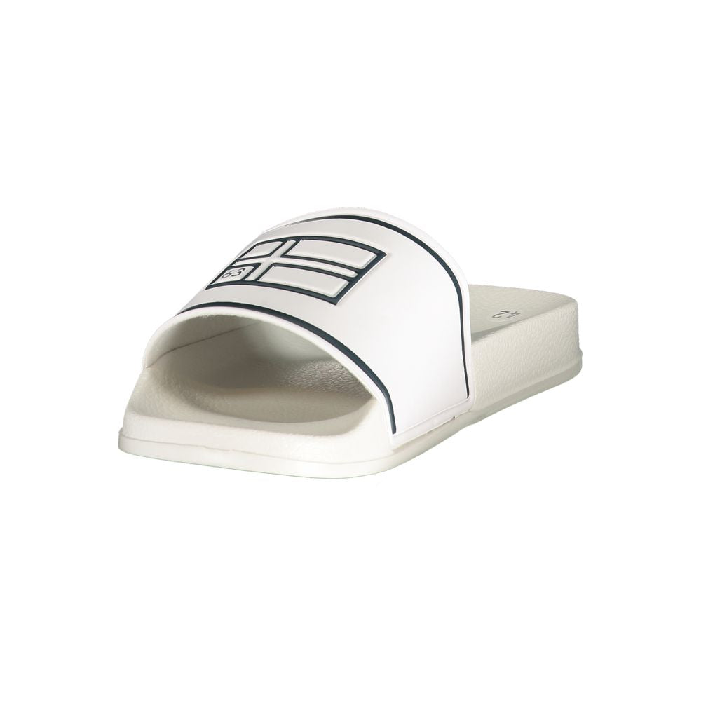 Norway 1963 White Polyurethane Men's Slipper