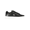 Calvin Klein Black Polyurethane Men's Sneaker