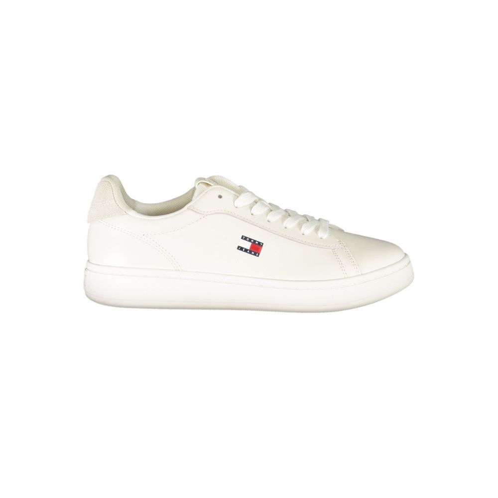 Tommy Hilfiger Bianco Polyurethane Women's Sneaker