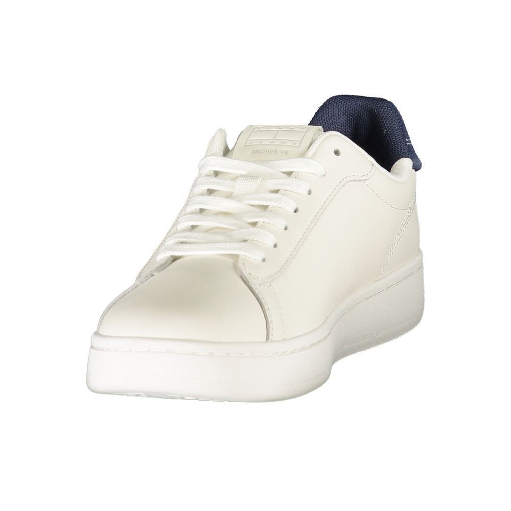 Tommy Hilfiger Bianco Polyurethane Women's Sneaker