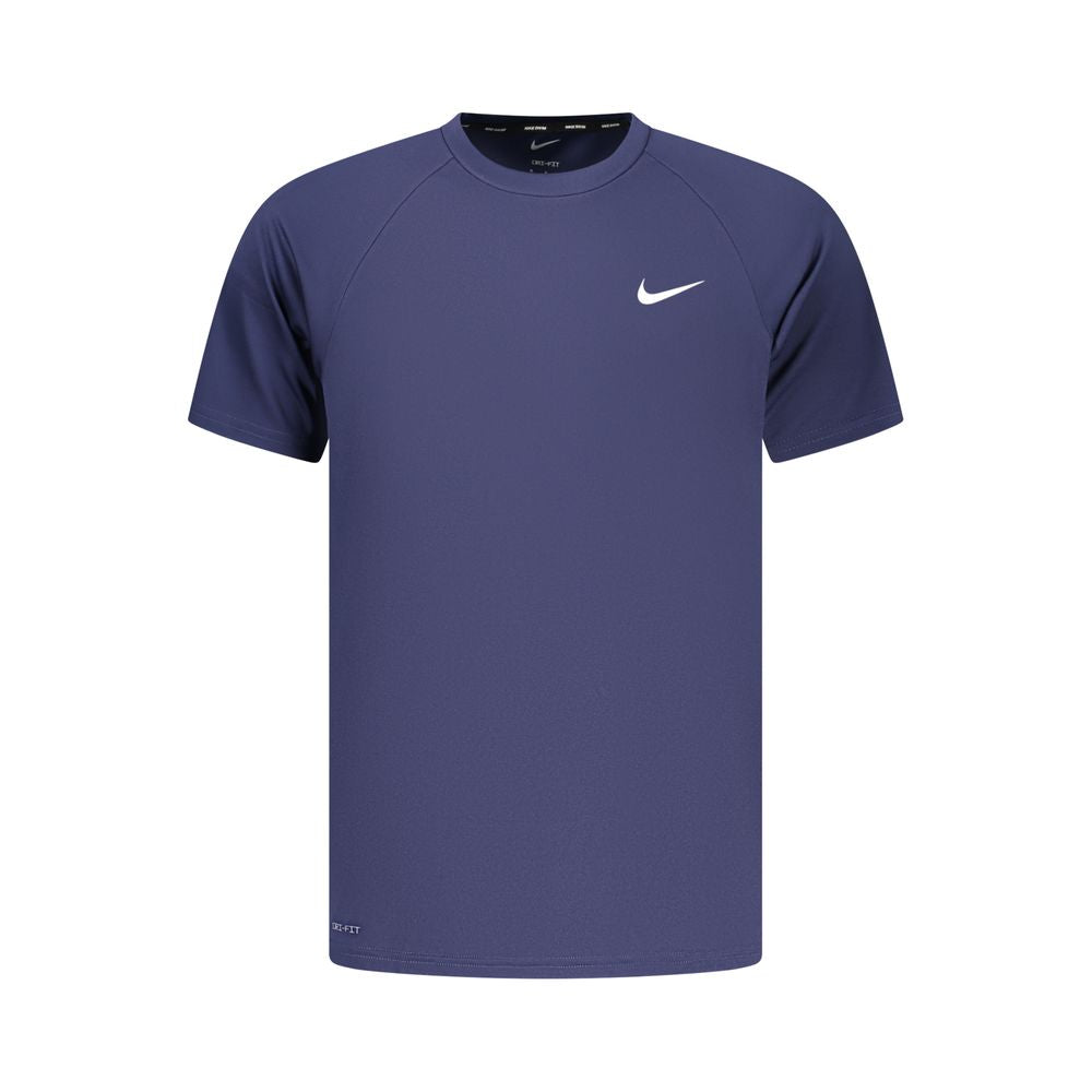 Nike Blue Polyester Men's T-Shirt