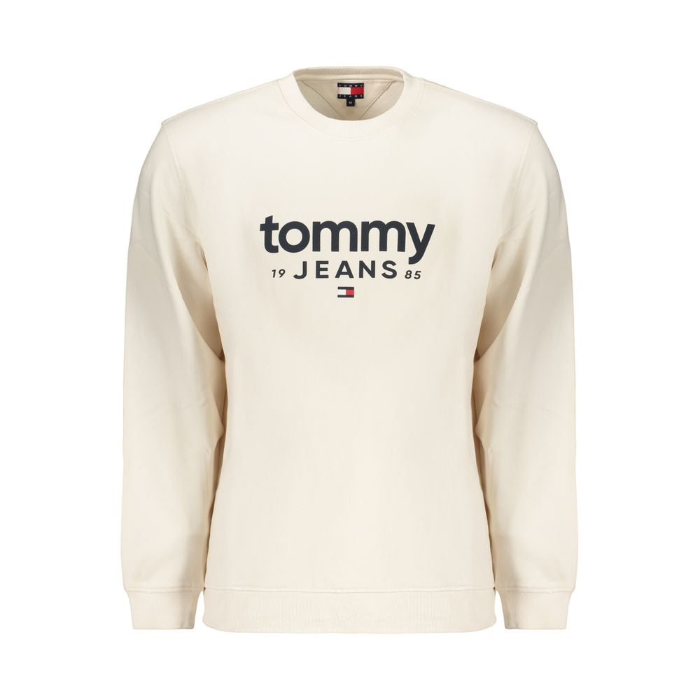 Tommy Hilfiger White Cotton Men's Sweatshirt