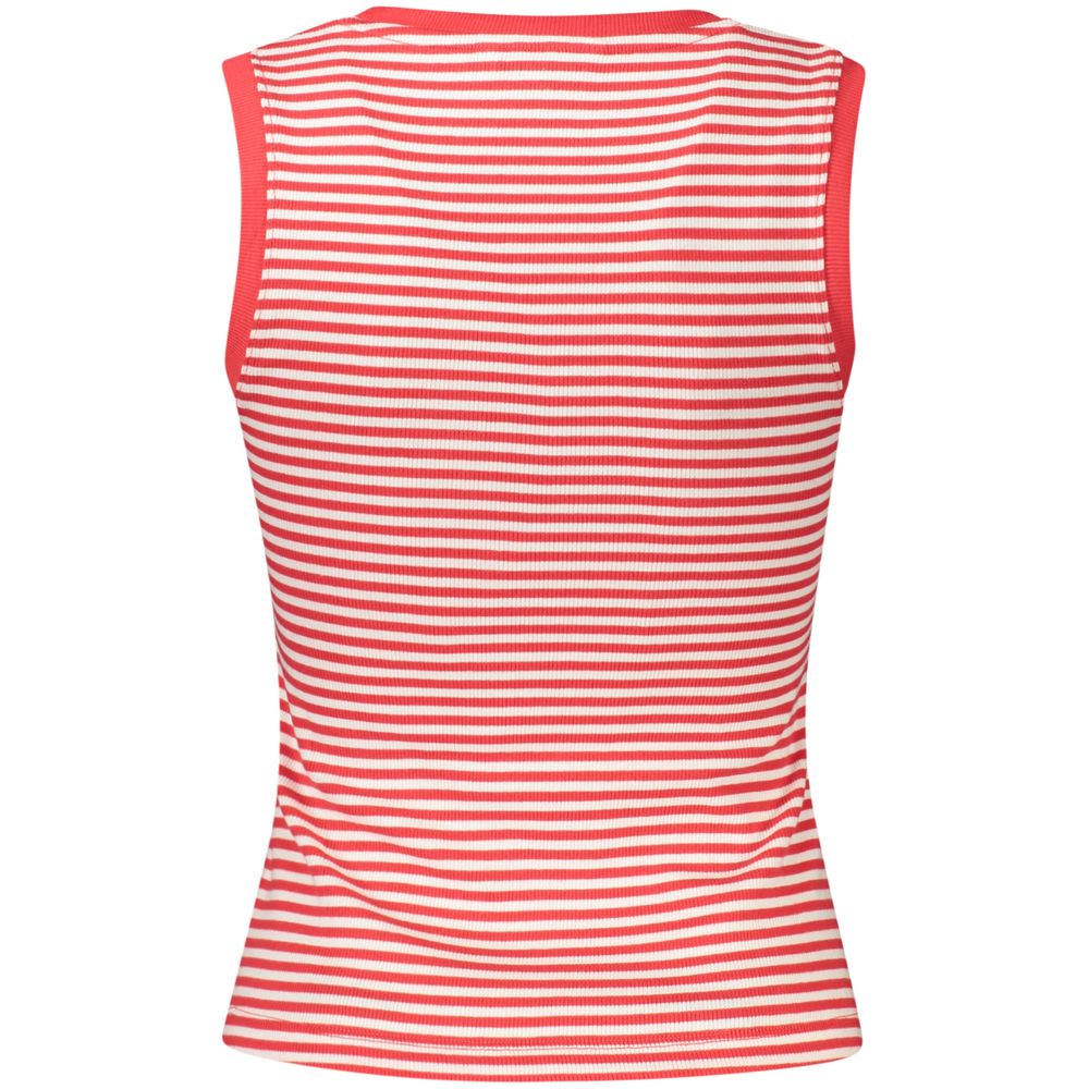 Tommy Hilfiger Red Cotton Women's Tank Top