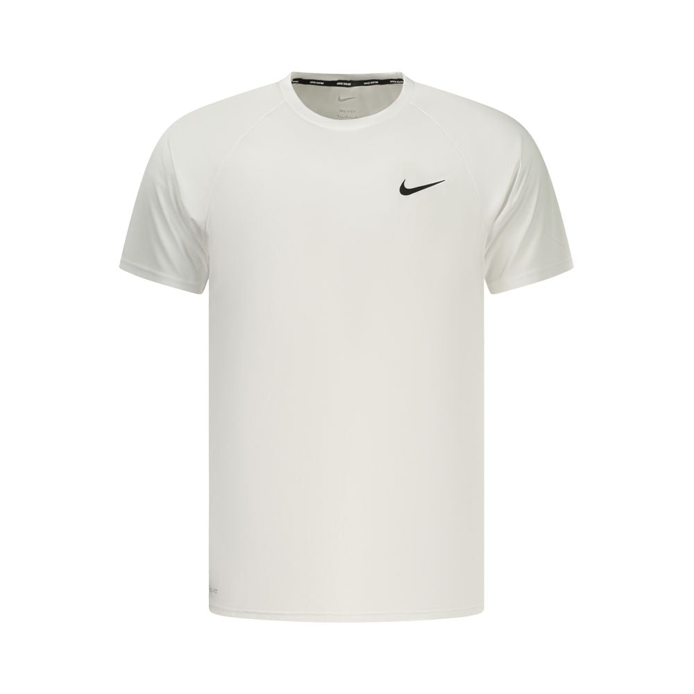 Nike White Polyester Men's T-Shirt
