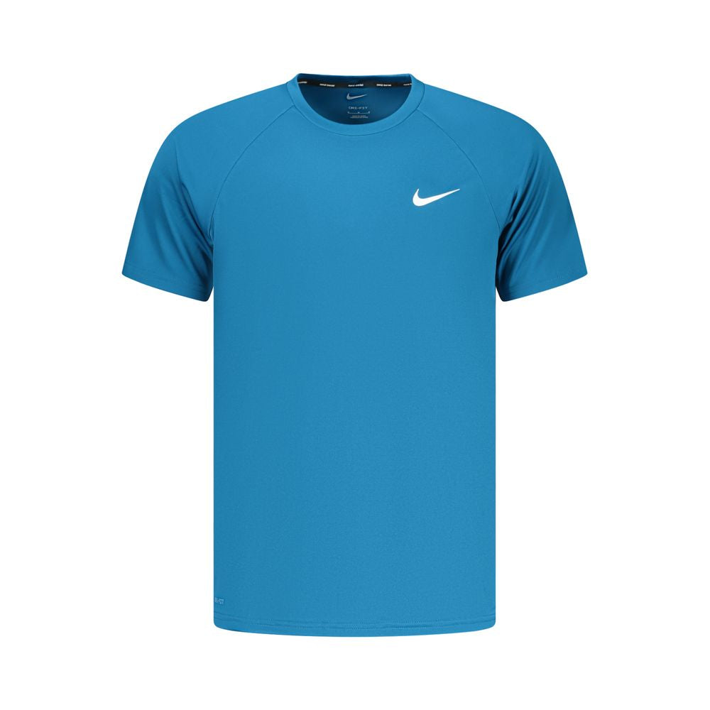 Nike Blue Polyester Men's T-Shirt