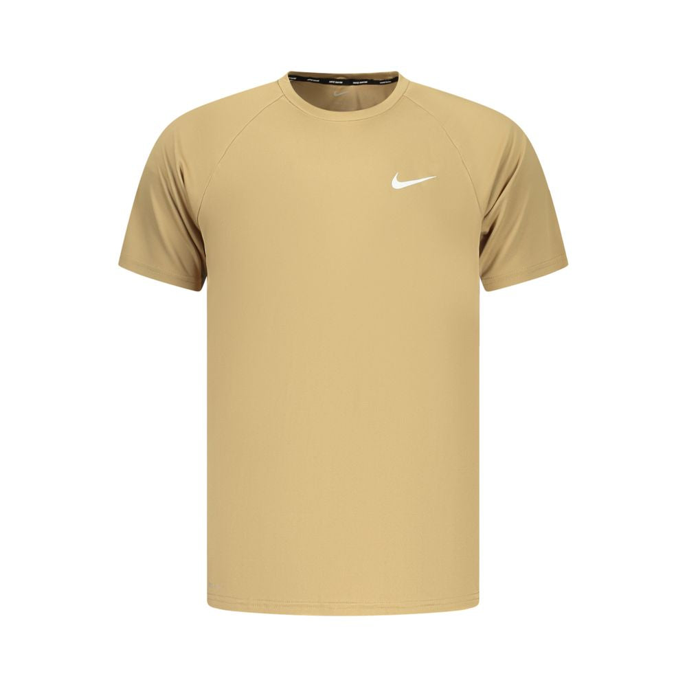 Nike Gold Poliestere Mens T-Shirt
