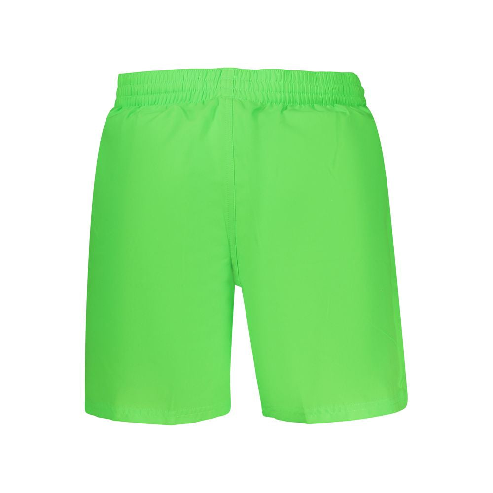 Nike Green Polyester Men's Swim Boxer