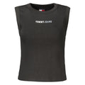Tommy Hilfiger Black Cotton Women's Tank Top