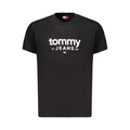 Tommy Hilfiger Black Cotton Mens T-Shirt