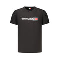 Tommy Hilfiger Black Cotton Men's T-Shirt