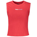 Tommy Hilfiger Red Cotton Women's Tank