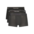 Calvin Klein Black Cotton Menswear Short